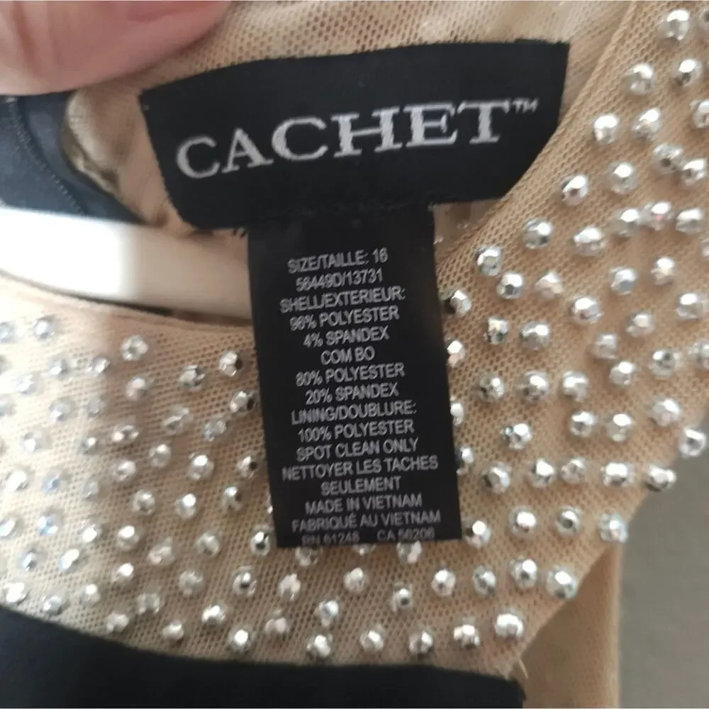 Cache beaded formal mini dress - Picture 3 of 7